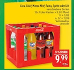 Aktuelle Cola Angebote bei Marktkauf in Schweinfurt Aktuelles Coca-Cola, Mezzo Mix, Fanta, Sprite oder Lift Angebot bei Marktkauf in Schweinfurt ab 9,99 €