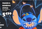 Panier à bonbons Stitch en promo chez Gifi Panier à bonbons Stitch dans le catalogue Gifi