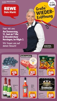 REWE Prospekt der Woche "Dein Markt" Seite 1, 10.06.2025 bis 14.06.2025 für Schallstadt Aktueller REWE Prospekt "Dein Markt" Seite 1 von 26 Seiten für Schallstadt