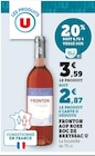 Fronton AOP Rosé Roc de Breyssac - U en promo chez Super U Plan-de-Cuques à 2,87 €