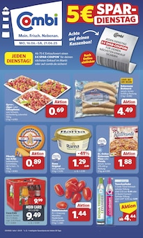 Bratwurst im combi Prospekt "Markt - Angebote" mit 34 Seiten (Bielefeld)