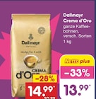 Aktuelles Crema d’Oro Angebot bei Netto Marken-Discount in Solingen (Klingenstadt) ab 13,99 €