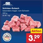 Schinken-Gulasch im Angebot bei Netto Marken-Discount in Germering Schinken-Gulasch Angebote von Gut Ponholz bei Netto Marken-Discount Germering für 3,29 €