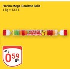 Mega-Roulette Rolle Angebote von Haribo bei GLOBUS Neunkirchen für 0,59 €