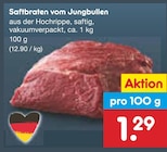 Saftbraten vom Jungbullen im Angebot bei Netto Marken-Discount in Dessau-Roßlau Saftbraten vom Jungbullen Angebote bei Netto Marken-Discount Dessau-Roßlau für 1,29 €