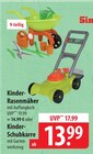 Kinder-Rasenmäher Angebote bei famila Nordost Buchholz für 13,99 €