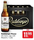 Pilsner Angebote von Radeberger bei E center Heidenheim für 11,99 €