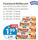Aktuelles Fixierband Müllbeutel Angebot bei V-Markt in Regensburg ab 1,99 €