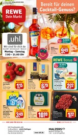 Aktueller REWE Prospekt mit Hackfleisch, "Dein Markt", Seite 1