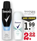 Deo Spray im Angebot bei E center in Frankfurt Deo Spray Angebote von Rexona bei E center Frankfurt für 1,99 €