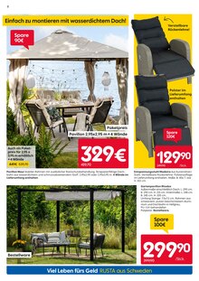Zelt im Rusta Prospekt "Viel Leben fürs Geld - RUSTA aus Schweden" mit 16 Seiten (Bremen)