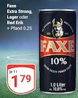Extra Strong Angebote von Faxe bei GLOBUS Rostock für 1,79 €