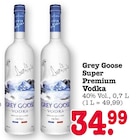 Aktuelles Super Premium Vodka Angebot bei E center in Ludwigshafen (Rhein) ab 34,99 €