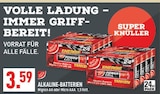 ALKALINE-BATTERIEN im Angebot bei Marktkauf in Bielefeld ALKALINE-BATTERIEN Angebote bei Marktkauf Bielefeld für 3,59 €