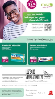 mea - meine apotheke Prospekt der KW 23 "Unsere Juni-Angebote" Aktueller mea - meine apotheke Prospekt "Unsere Juni-Angebote" Seite 1 von 4 Seiten