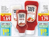 Grill- und Würz-Saucen von Papa Joe's für 1,49 € bei E center im Angebot Grill- und Würz-Saucen von Papa Joe's im aktuellen E center Prospekt