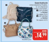 Aktuelles Damen Handtasche Modell 1 Angebot bei Marktkauf in Nürnberg ab 14,99 €