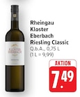 EDEKA Mainz - Rheingau Riesling Classic Angebot im Prospekt Rheingau Riesling Classic bei EDEKA im Mainz Prospekt für 7,49 €