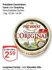 Camembert, Carré oder Snacking von Président für 2,59 € bei GLOBUS im Angebot Camembert, Carré oder Snacking von Président im aktuellen GLOBUS Prospekt