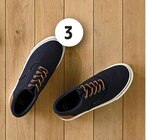 Tennis denim homme gemo en promo chez Intermarché Super Aulnay-sous-Bois à 14,99 €