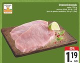 Aktuelles Schweinerückensteaks natur Angebot bei E center in Jena ab 1,19 €