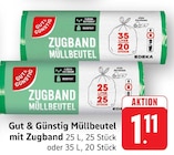 Zugband Müllbeutel 25 L im Angebot bei E center in Trier Zugband Müllbeutel 25 L Angebote von Gut & Günstig bei E center Trier für 1,11 €