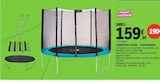 Trampoline 305cm + 3 accessoires en promo chez E.Leclerc Clichy à 159,90 €