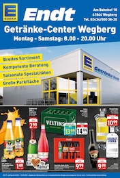 Discounter Prospekt von EDEKA Wegberg EDEKA Prospekt: "Aktuelle Angebote", 4 Seiten, 05.05.2025 - 10.05.2025