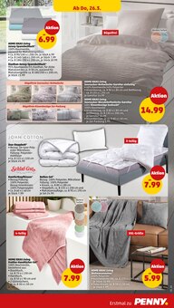 Bett im Penny Prospekt "Wer günstig will, muss Penny." mit 42 Seiten (Reutlingen)