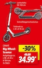 Big-Wheel-Scooter von Crivit für 34,99 € bei Lidl im Angebot Big-Wheel-Scooter von Crivit im aktuellen Lidl Prospekt