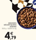 Amandes Décortiquées - DOMINO dans le catalogue Intermarché Express