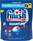 CAPSULES LAVE VAISSELLE TOUT EN 1 FINISH - FINISH en promo chez Auchan Supermarché Vaulx-en-Velin à 8,29 €