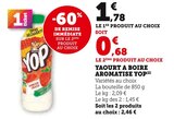 Yaourt à boire aromatisé - Yop en promo chez U Express Pau à 2,46 €