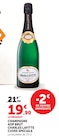 Champagne AOP Brut Cuvée Spéciale - Charles Lafitte en promo chez Hyper U Pontarlier à 19,90 €