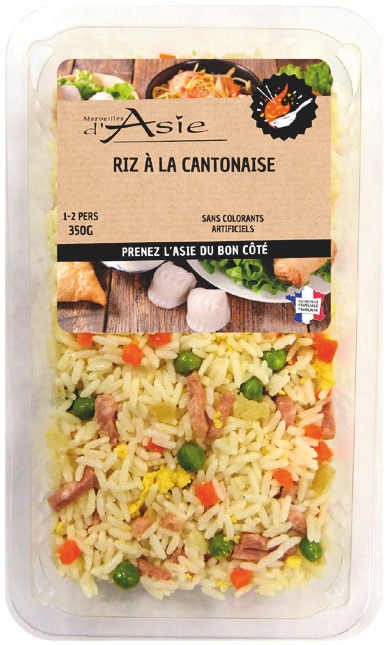 MERVEILLES D'ASIE Riz à la cantonaise