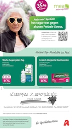 mea - meine apotheke Prospekt für Deidesheim: "Unsere Mai-Angebote", 4 Seiten, 01.05.2026 - 31.05.2026