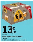 Bière blonde belge d'abbaye - LEFFE dans le catalogue E.Leclerc