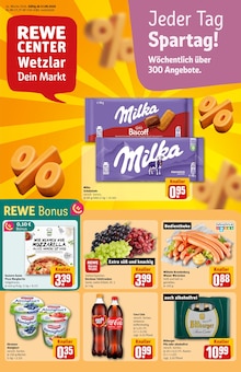 REWE Prospekt Dein Markt mit 32 Seiten