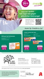 mea - meine apotheke Apotheken Prospekt der aktuellen Woche mit 4 Seiten, gültig von 01.07.2026 bis 31.07.2026, in Gerzen und Umgebung Aktueller mea - meine apotheke Apotheken Prospekt in Gerzen und Umgebung, "Unsere Juli-Angebote" mit 4 Seiten, 01.07.2026 - 31.07.2026