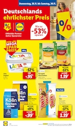 Lidl Laetta im Prospekt 