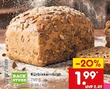 Kürbiskernbrot im Angebot bei Netto Marken-Discount in Gelsenkirchen Kürbiskernbrot Angebote von BACK STUBE bei Netto Marken-Discount Gelsenkirchen für 1,99 €