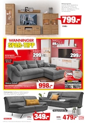 Fernseher im Möbel Wanninger Prospekt in Cham Aktueller Möbel Wanninger Prospekt mit Fernseher, "SPAR-KAUF", Seite 6