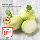 Kohlrabi grün im Angebot bei GLOBUS in Gera Kohlrabi grün Angebote bei GLOBUS Gera für 0,55 €