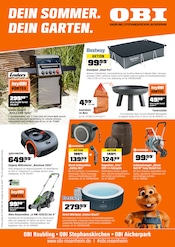 Aktueller OBI Prospekt mit Gartengeräte, "10% CASHBACK", Seite 2