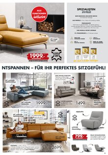 Sofa im Uni Polster Prospekt "Zeit für neue Lieblingsplätze" mit 8 Seiten (Essen)