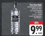 Vodka im Angebot bei EDEKA in Gera Vodka Angebote von Three Sixty bei EDEKA Gera für 9,99 €