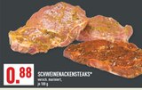 Aktuelle Steak Angebote bei Marktkauf in Münster Aktuelles SCHWEINENACKENSTEAKS Angebot bei Marktkauf in Münster ab 0,88 €