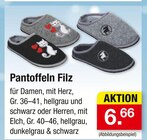 Aktuelle Filz Angebote bei Zimmermann in Bremen Aktuelles Pantoffeln Filz Angebot bei Zimmermann in Bremen ab 6,66 €