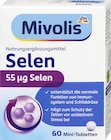 Selen Tabletten 60 St Angebote von Mivolis bei dm-drogerie markt Ulm für 2,45 €