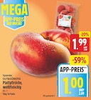 nah und gut Hille - Plattpfirsiche Angebot im Prospekt Plattpfirsiche bei nah und gut im Hille Prospekt für 1,00 €